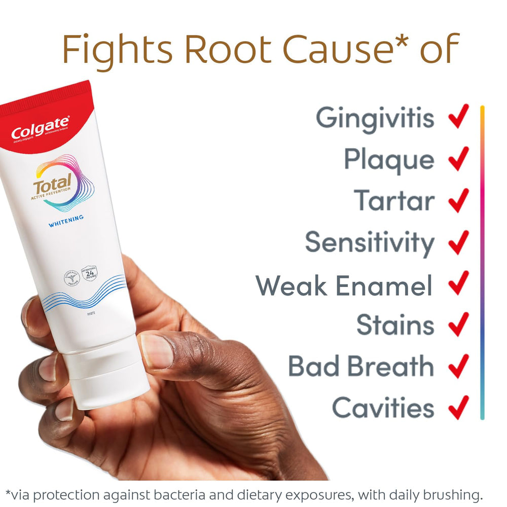 Sugar-free and gluten-free toothpaste label