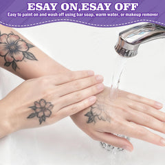 Coliatik gift-ready temporary tattoo kit for kids and adults.