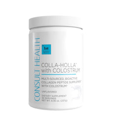 Consult Health Colla-Holla Vanilla flavor container label
