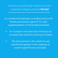 Close-up of hydrolyzed collagen powder in scoop