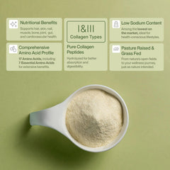 Close-up of Colla Vita collagen powder label