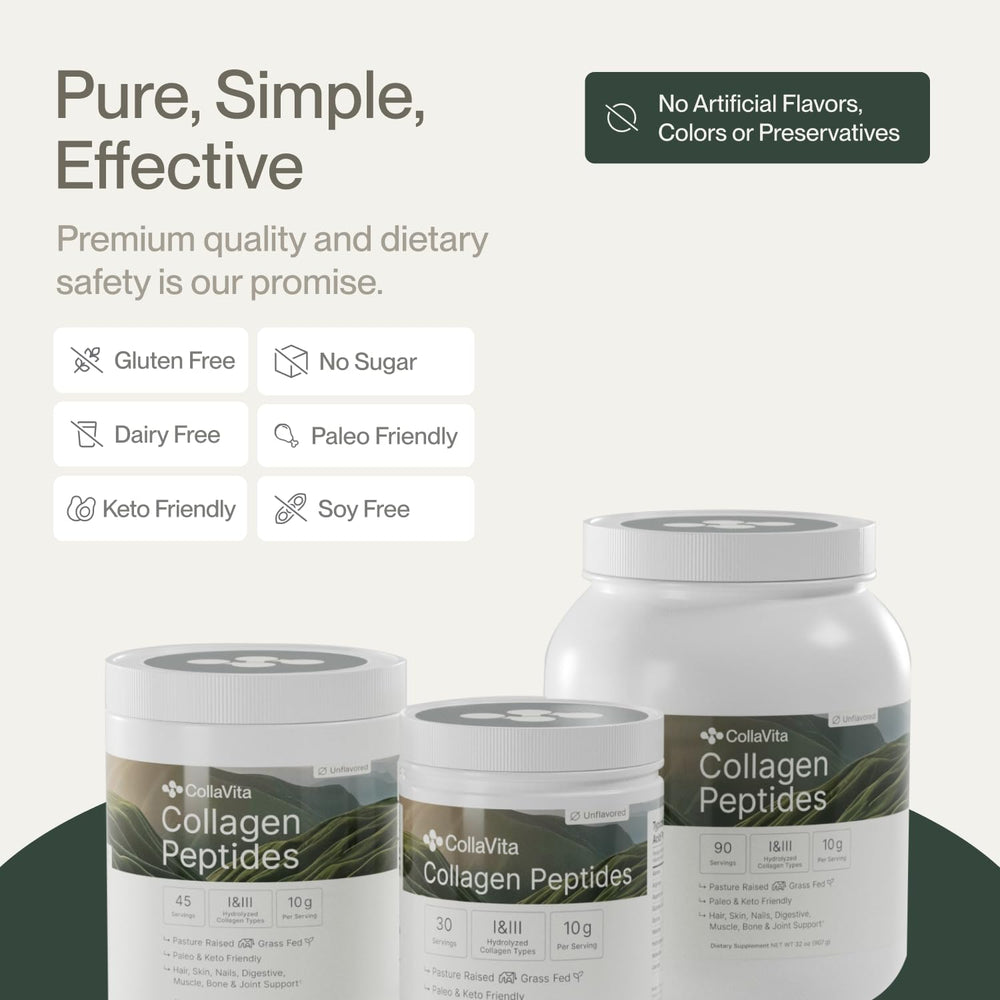 Grass-fed, pasture-raised cattle source for Colla Vita collagen