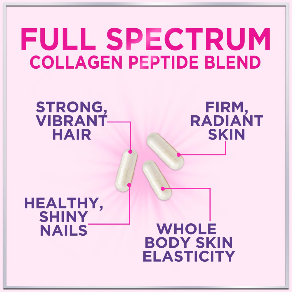 Front close-up of collagen bottle