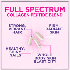 Front close-up of collagen bottle