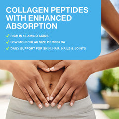 Collagen powder dissolving in coffee or tea