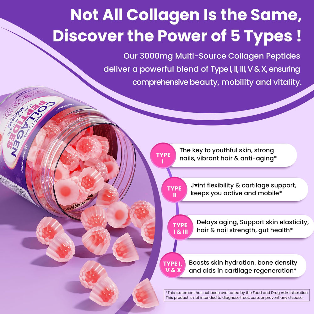 Gummies with digestive enzymes illustration
