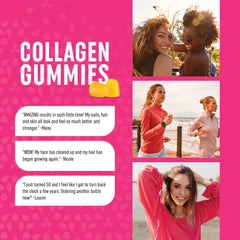 60-count bottle of Collagen Gummies for Women