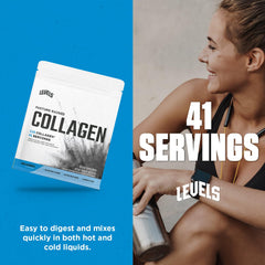 Hydrolyzed collagen powder that mixes easily