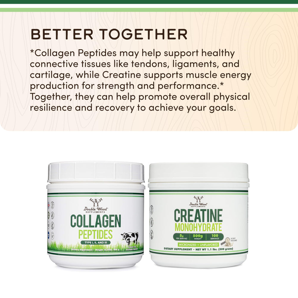 Scoop beside unflavored collagen powder