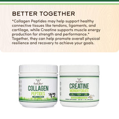 Scoop beside unflavored collagen powder