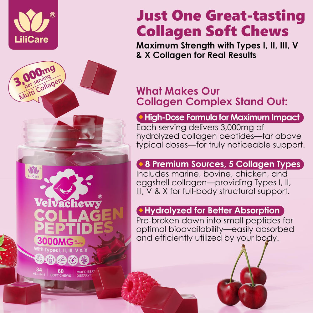 Eight collagen sources: marine, bovine, chicken, eggshell