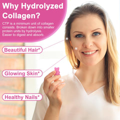 Graphic illustrating collagen types I, II, III, V and X