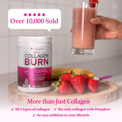 Types I II III V X collagen for women explained in a chart