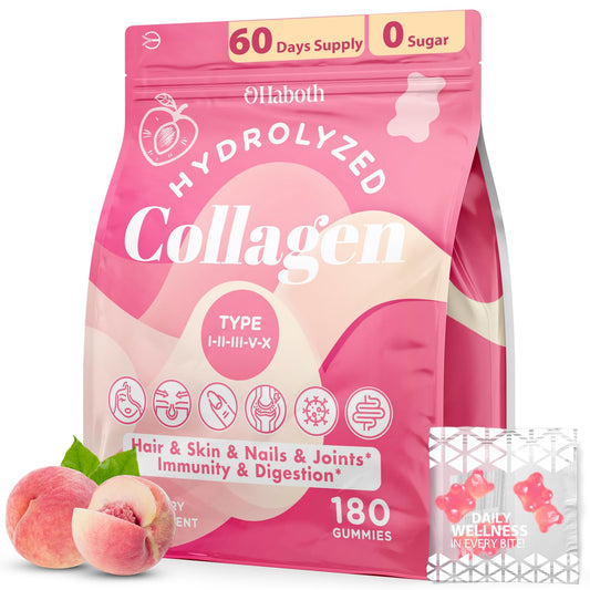 Collagen Gummies for Women bottle with 180 gummies