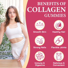 0 sugar claim on Collagen Gummies for Women packaging