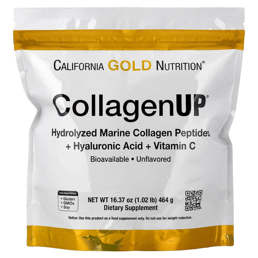 Hero image: California Gold Nutrition CollagenUP unflavored 464 g