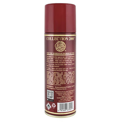 Collection Original 2000 spray deodorant bottle demonstrates fast-drying formula.