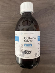 Colloidal silver usage for eyes