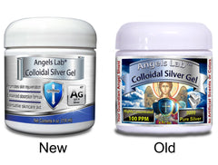 Irritation-prone skin treated with colloidal silver gel