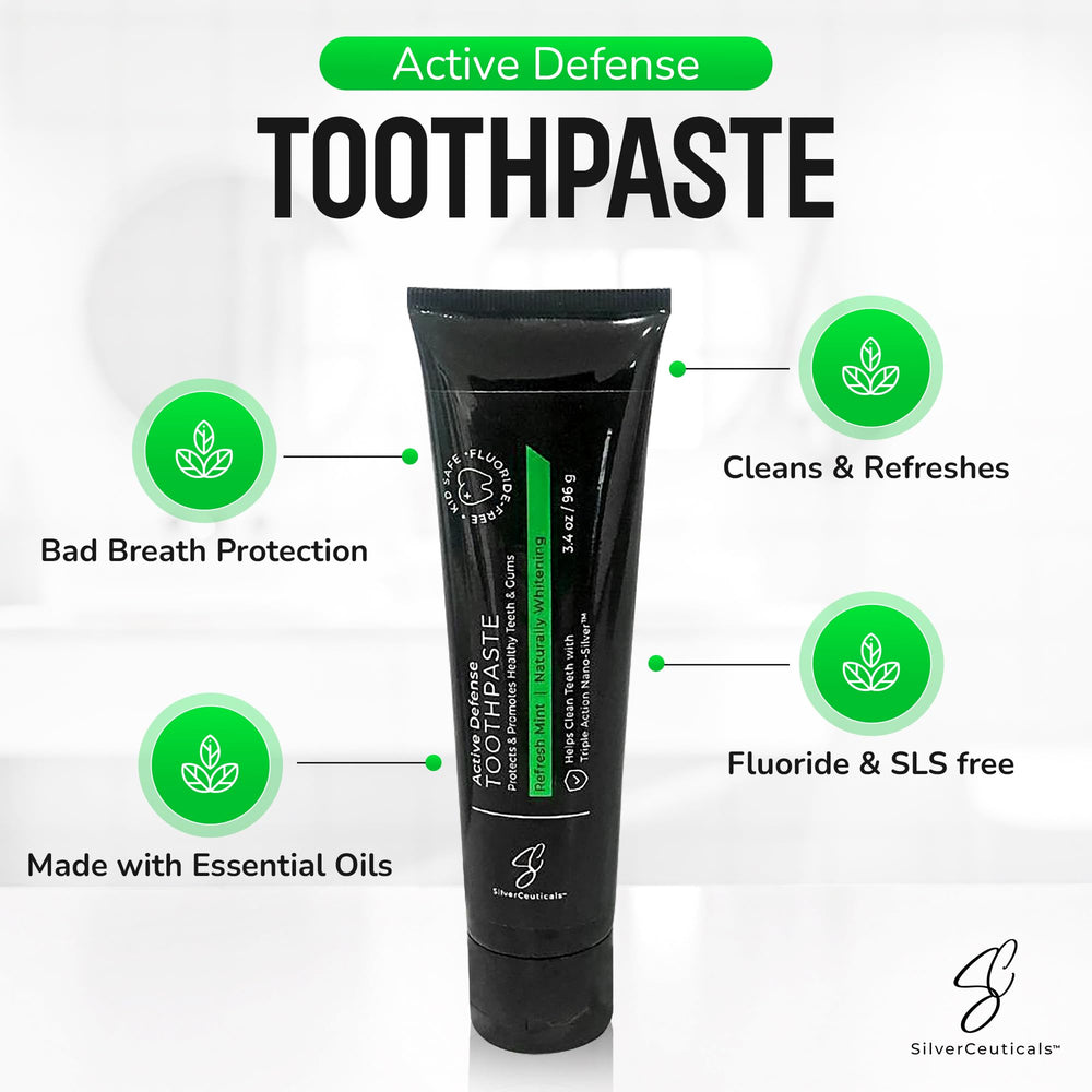 Cavity protection and whitening concept image
