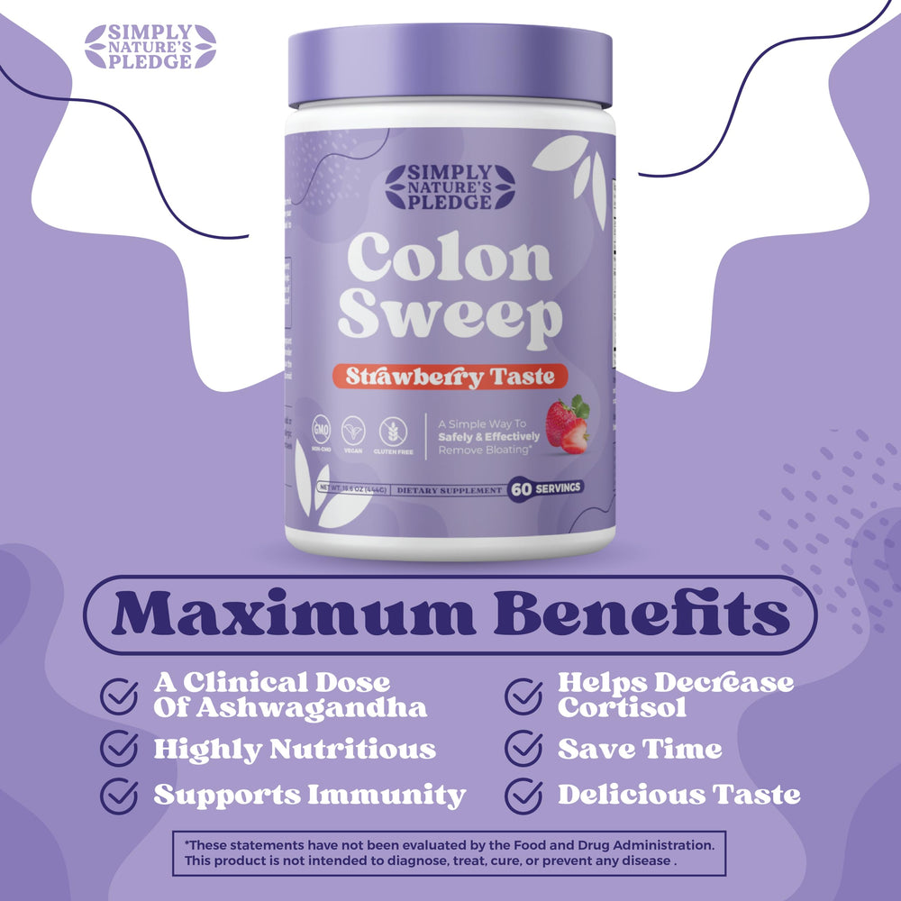 ColonSweep probiotic blend bottle showing 2B CFU
