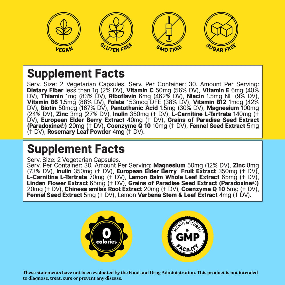 Healthy lifestyle imagery with capsules and wellness theme