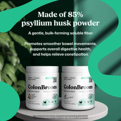 Easy to mix with water instruction for psyllium powder