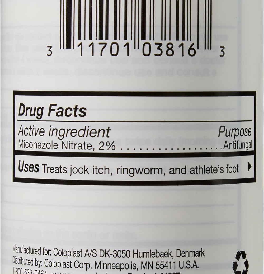 Coloplast Micro-Guard friction-reduction image suggests less chafing and discomfort.