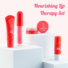 Color Nymph Lip Care Quad gift-ready lip care set for lips.
