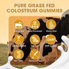 Dietary supplement dosage information for the gummies