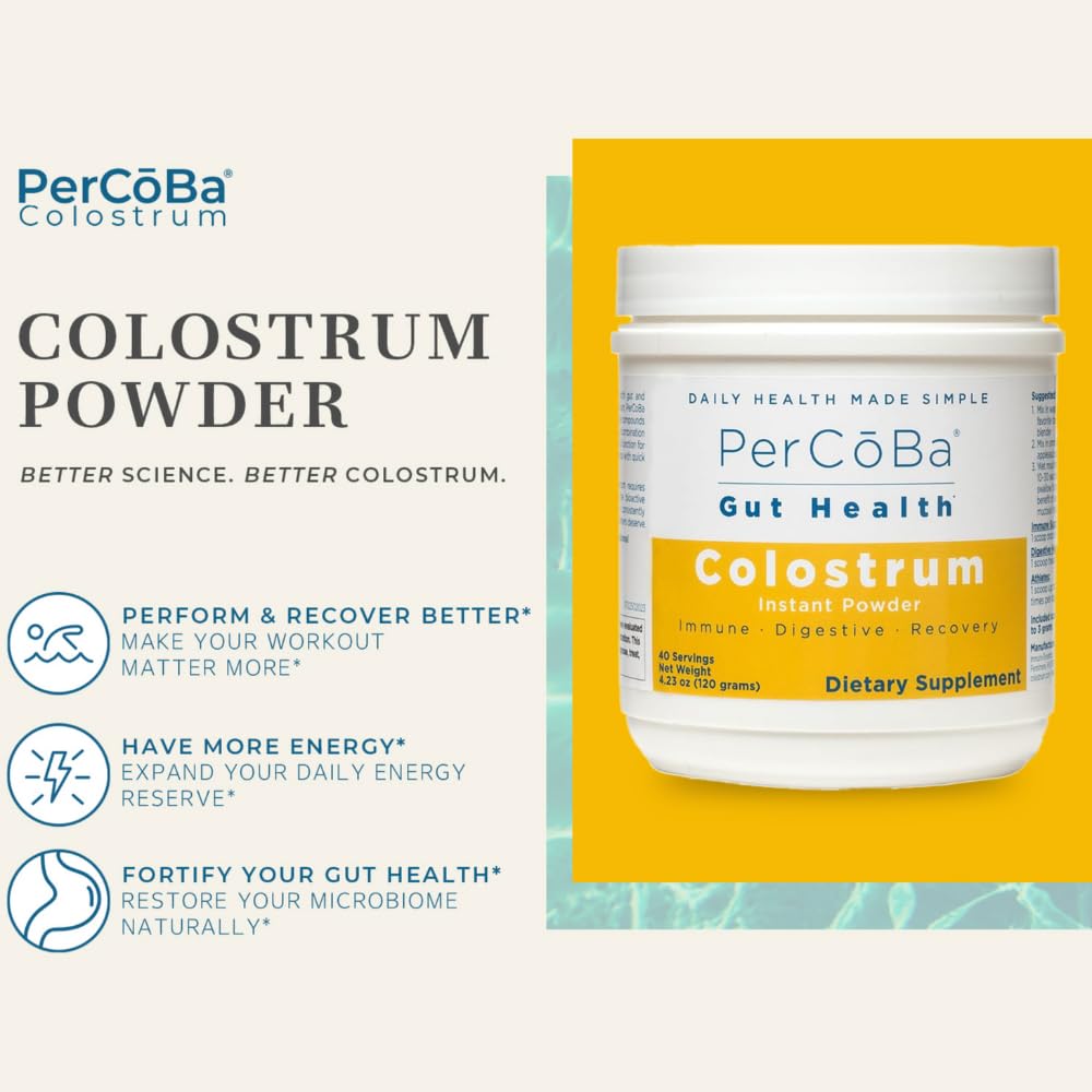 Close-up texture of colostrum powder