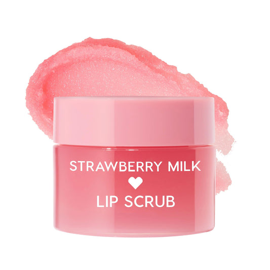 ColourPop Fresh Kiss lip scrub Strawberry Milk tube ready for use to prep lips