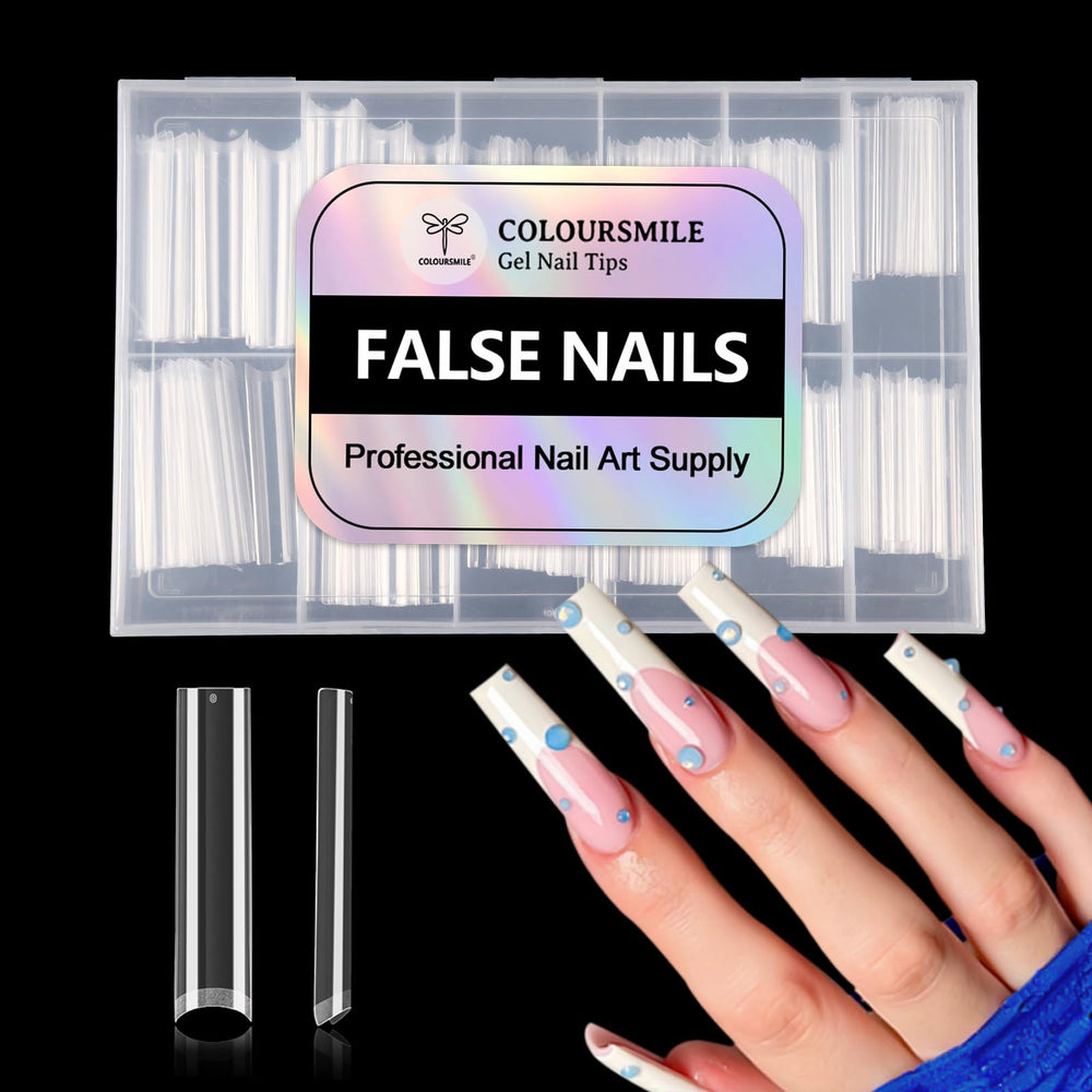 Coloursmile 216PCS packaging showing organized storage for easy DIY manicures.