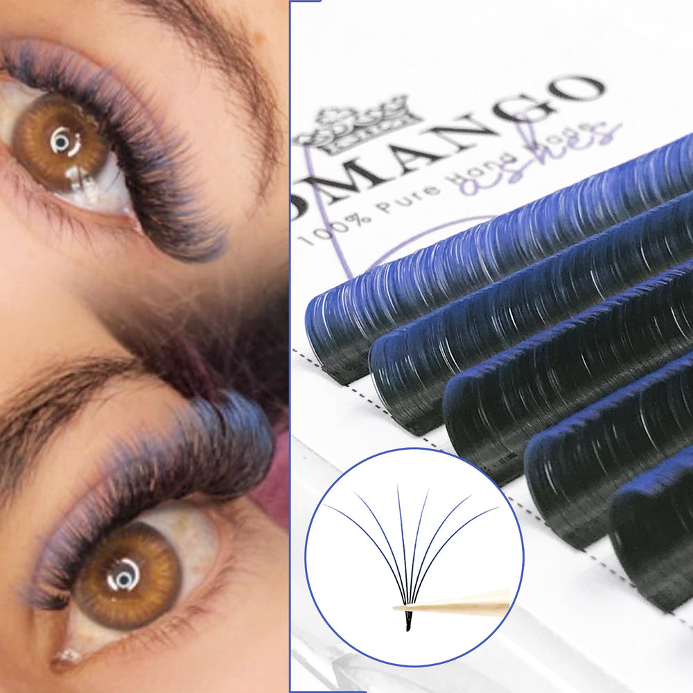 CoMango 8-14mm ombre lashes for chic daytime or evening looks.