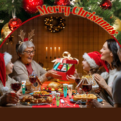 Lifestyle shot showing Comdian set for gifting and decoration