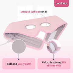 Comfheat sinus relief mask USB powered for flexible use at home or on the go