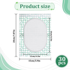 Disposable self adhesive castor oil patches with organic cotton core