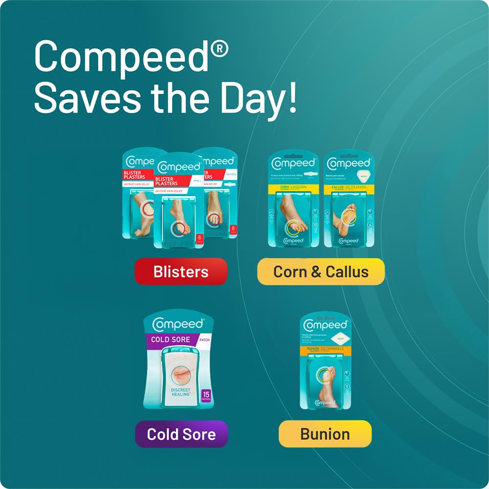 Complete packaging of Compeed Blisters Mixed Pack AW17 White