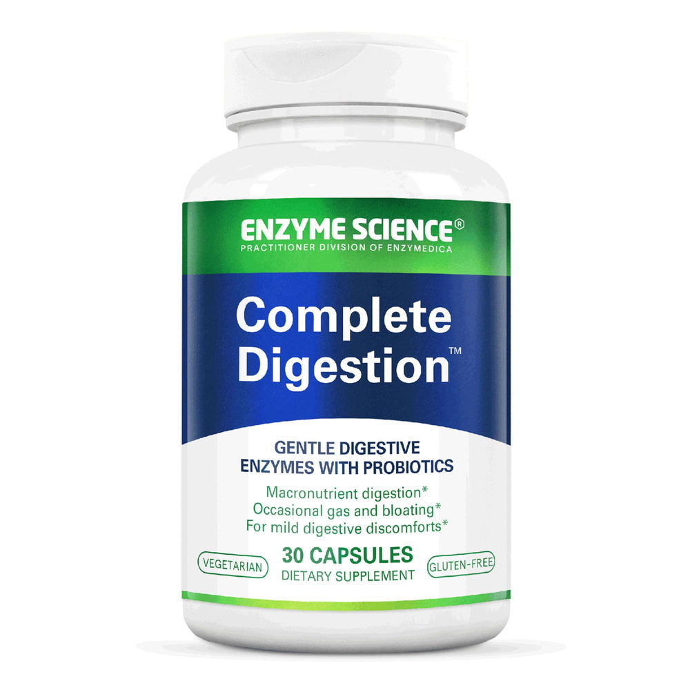 Enzyme Science Complete Digestion bottle hero image.