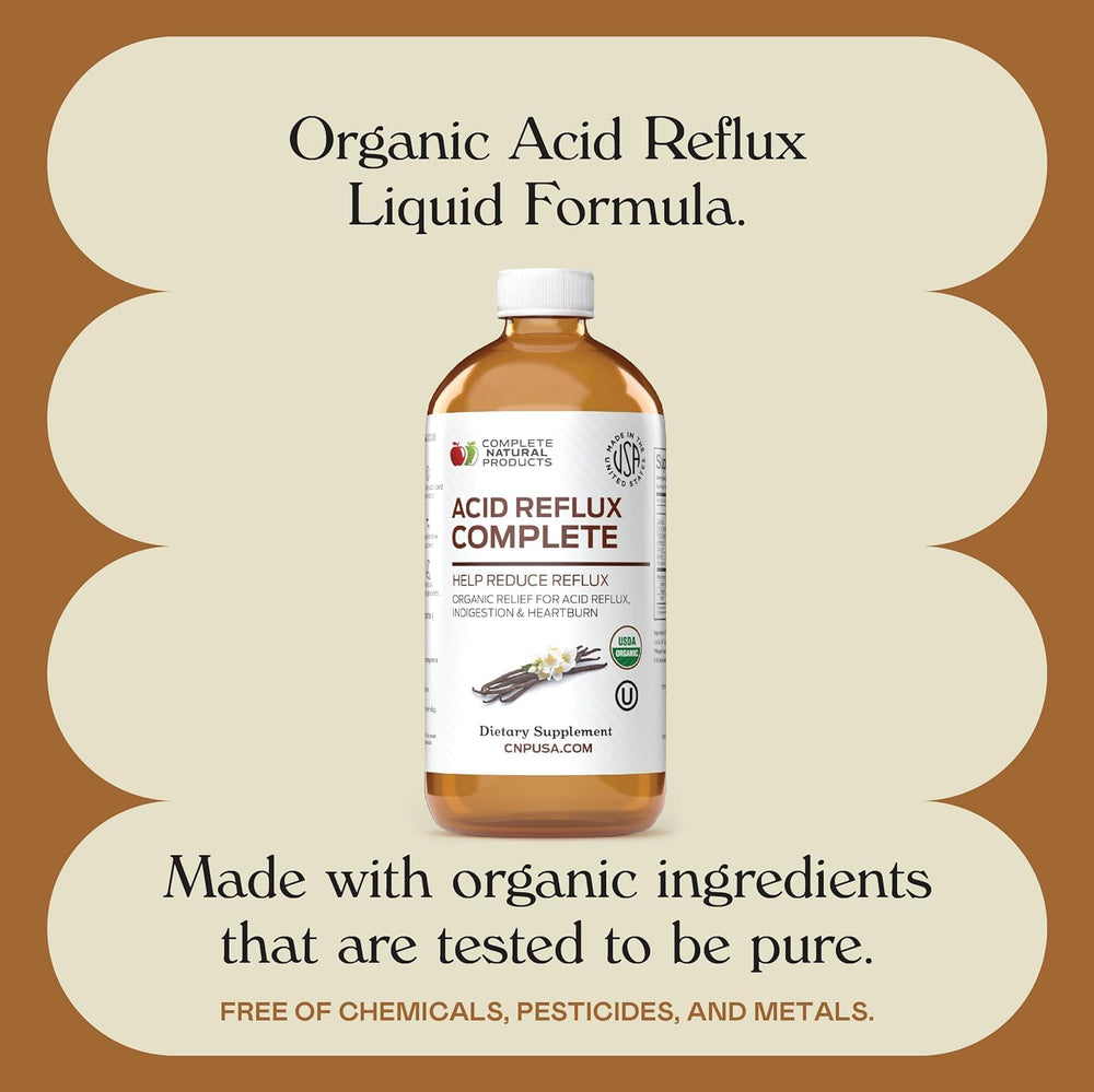 Complete Natural Products Kosher certification label highlights trusted, clean ingredients.
