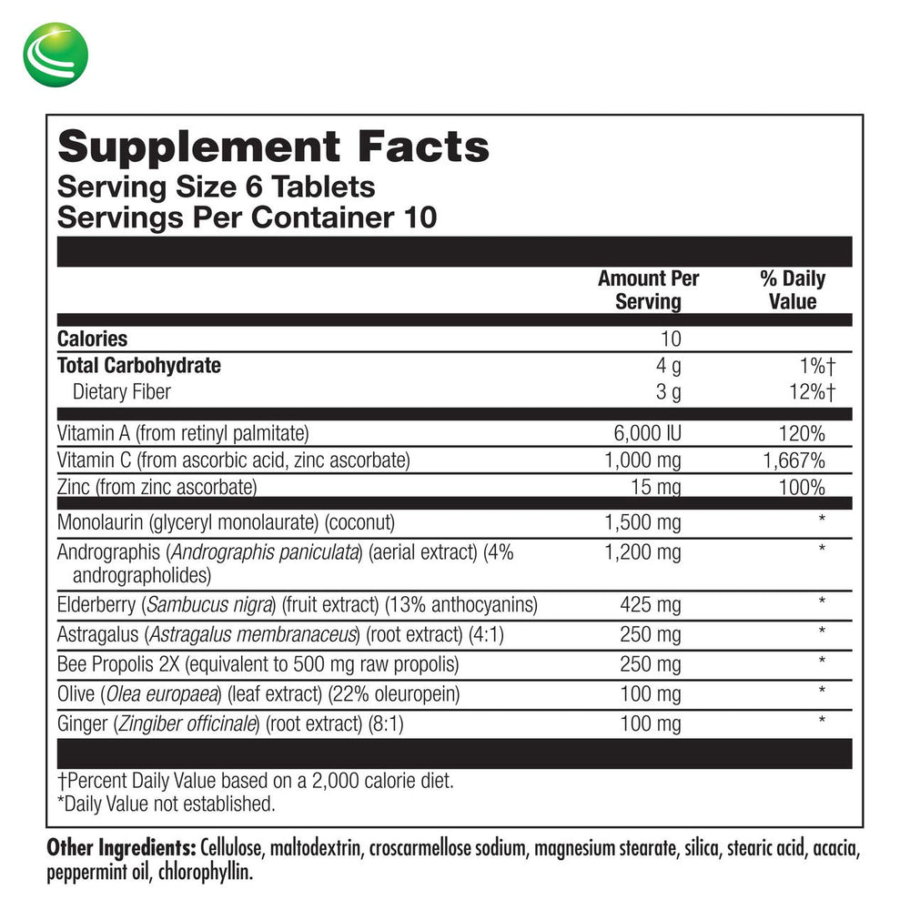 Olive leaf extract as part of CompliVir immune formula