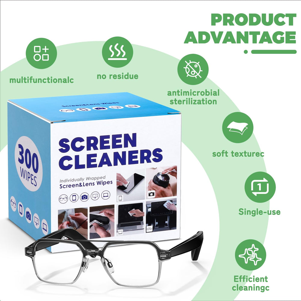 Computer monitor cleaning wipes