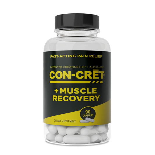 CON-CRET ProMera Sports Muscle Recovery bottle front label