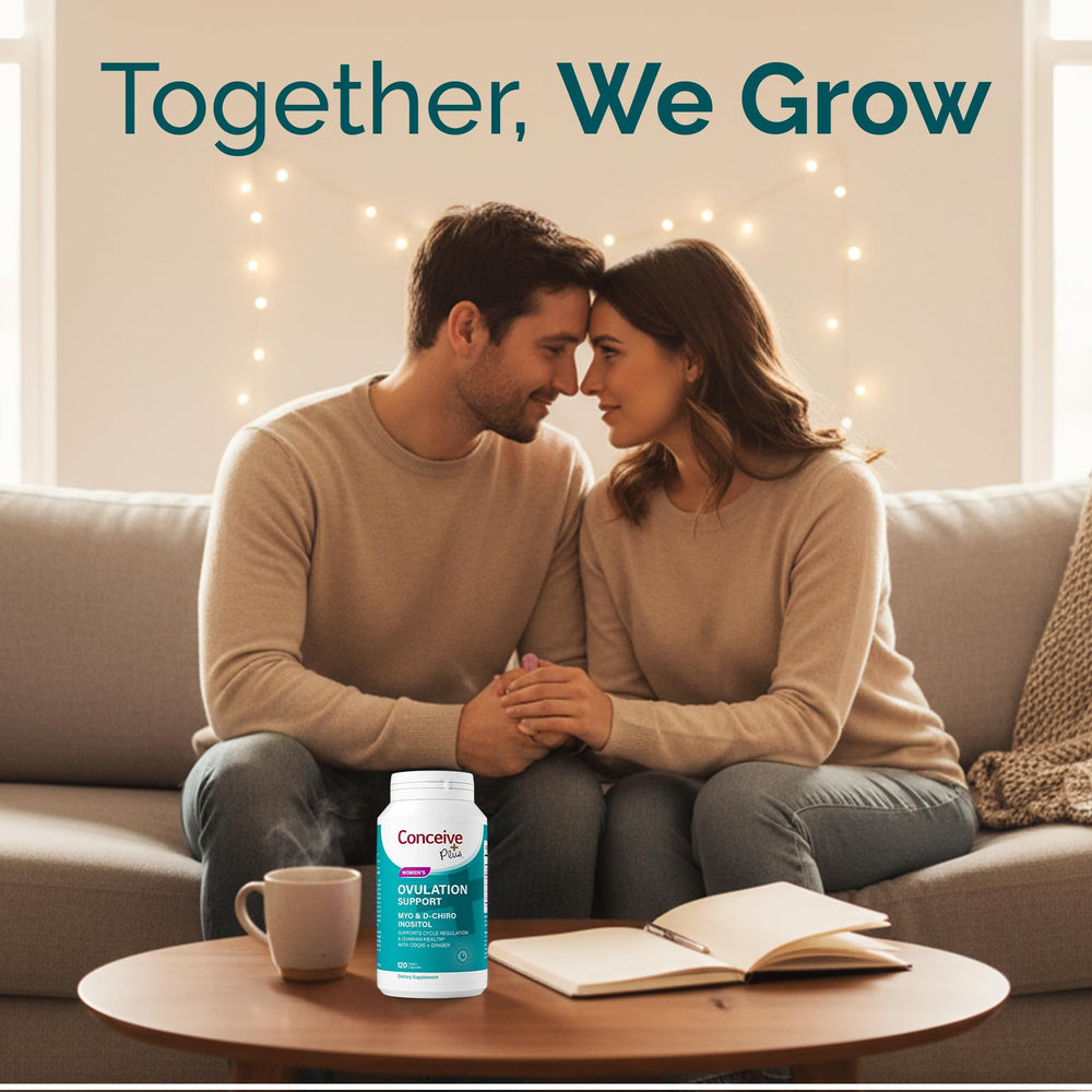 Front packaging of Conceive Plus Ovulation Support product