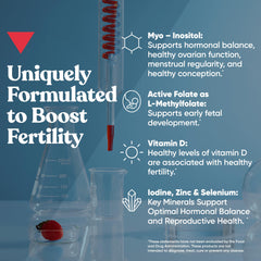 Bottle of Conception for Her Fertility Gummies