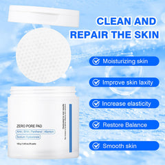 ConfidMiss toner pads close-up showing texture and exfoliating action