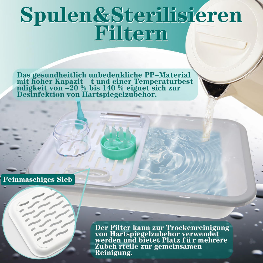 150ml rinsing bottle included with tray