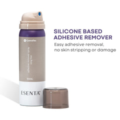 ConvaTec ESENTA after-use skin left silky and residue-free.