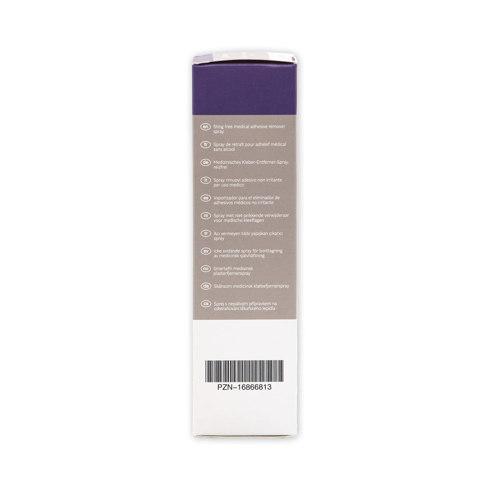 ConvaTec ESENTA latex-free label emphasizes allergy-friendly design.
