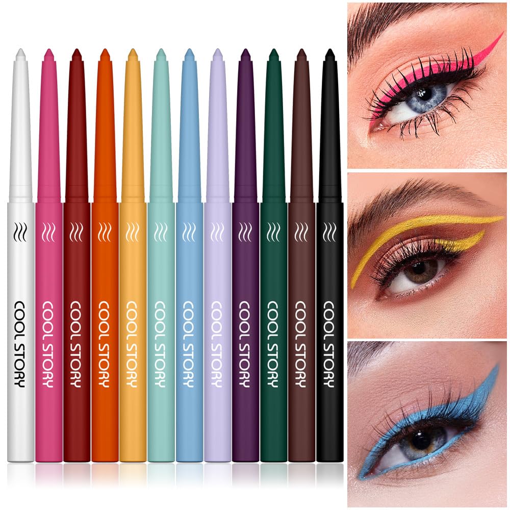 Cool Story 12-color swatch palette highlights rich, even color payoff